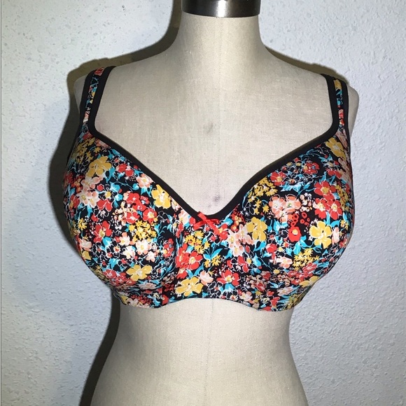 Cacique Other - Cacique floral bra size 42DDD